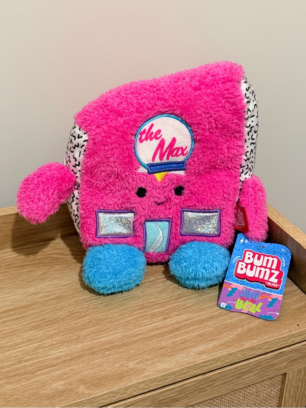 Bum Bumz Saved by the Bell series The Max Plush Toy NWT